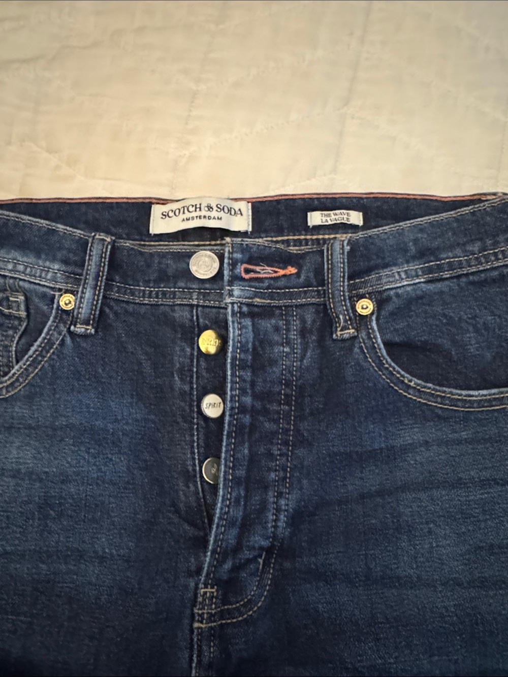 Scotch & Soda Button Fly Wide Legged Jeans 8/29 LIKE NEW